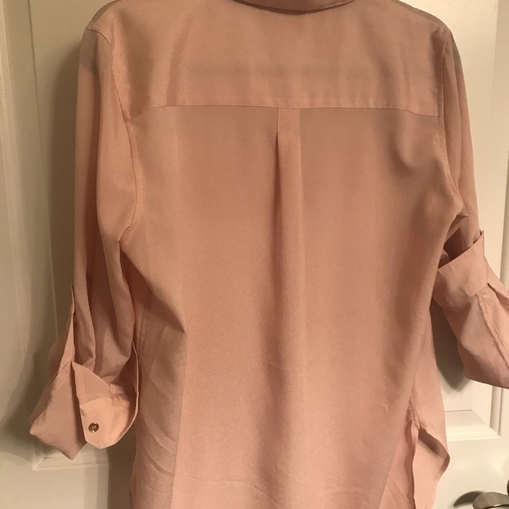 Calvin Klein Button Down Tunic Medium - image 6